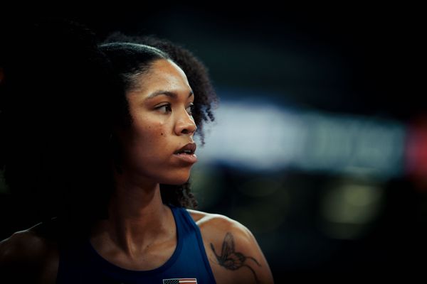 Vashti Cunningham (USA) during the World Athletics Championships on 18.09.2025 in Tokyo.