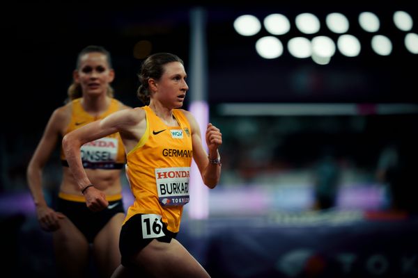 Elena Burkard (GER) during the World Athletics Championships on 18.09.2025 in Tokyo.