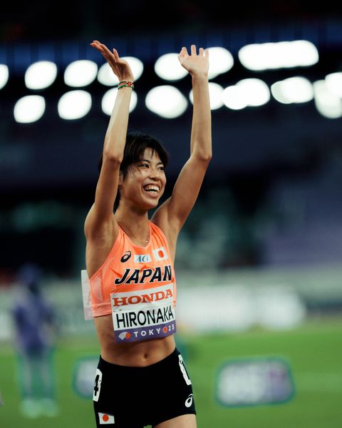 Ririka Hironaka (JPN) during the World Athletics Championships on 18.09.2025 in Tokyo.