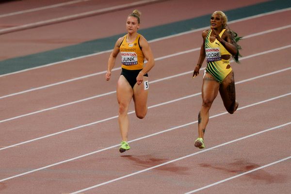 Sophia Junk (GER) during the World Athletics Championships on 18.09.2025 in Tokyo.