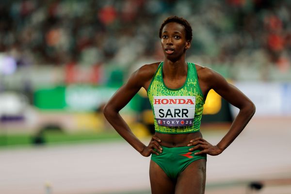 Saly Sarr (SEN) during the World Athletics Championships on 18.09.2025 in Tokyo.
