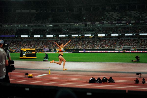 Caroline Joyeux (GER) during the World Athletics Championships on 18.09.2025 in Tokyo.