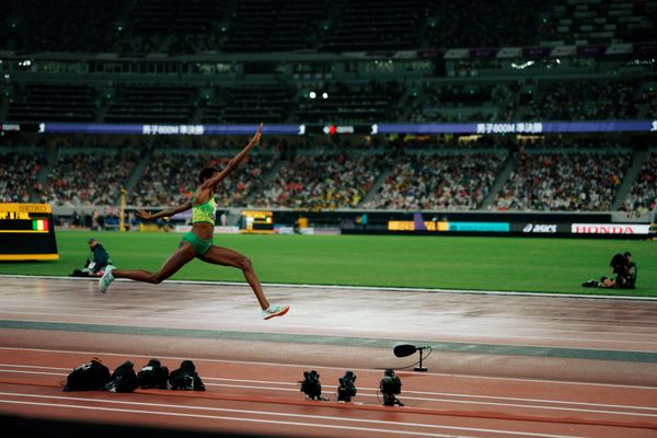 Saly Sarr (SEN) during the World Athletics Championships on 18.09.2025 in Tokyo.