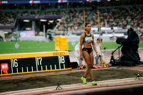 Thea Lafond (DMA) during the World Athletics Championships on 18.09.2025 in Tokyo.