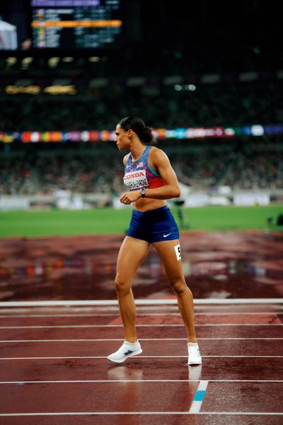 Sydney Mclaughlin Levrone (USA) during the World Athletics Championships on 18.09.2025 in Tokyo.