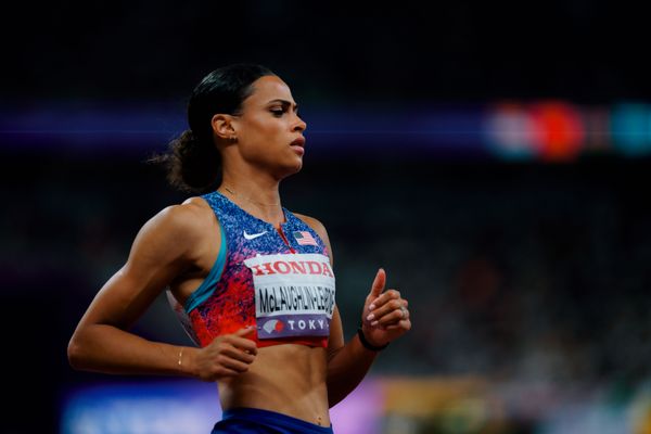 Sydney Mclaughlin Levrone (USA) during the World Athletics Championships on 18.09.2025 in Tokyo.