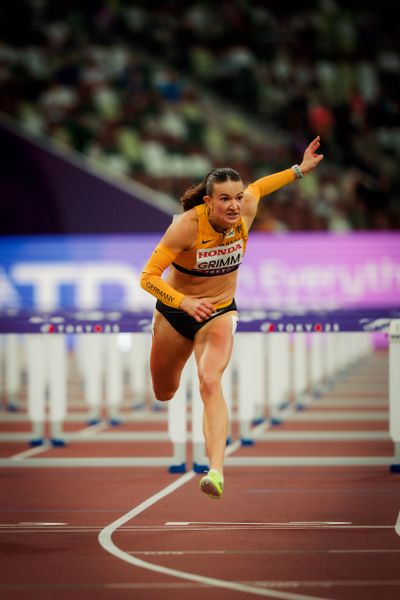 Vanessa Grimm (GER) during the World Athletics Championships on 19.09.2025 in Tokyo.
