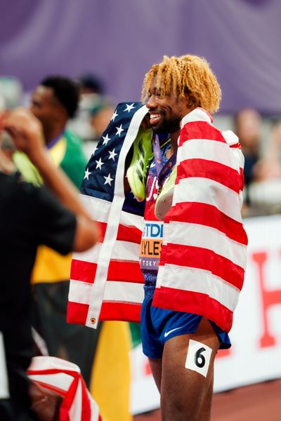 Noah Lyles (USA) during the World Athletics Championships on 19.09.2025 in Tokyo.