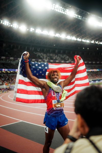 Noah Lyles (USA) during the World Athletics Championships on 19.09.2025 in Tokyo.