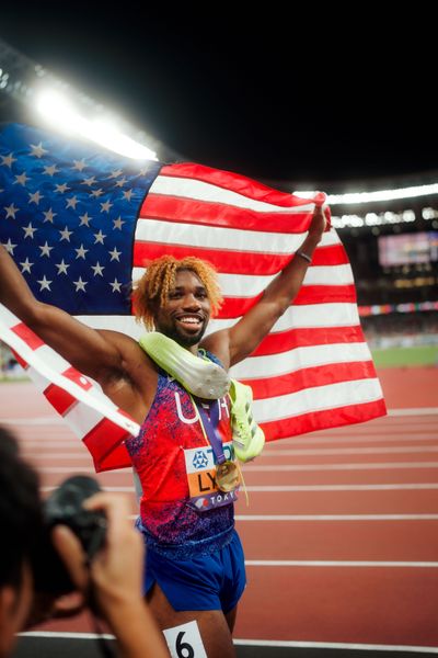 Noah Lyles (USA) during the World Athletics Championships on 19.09.2025 in Tokyo.
