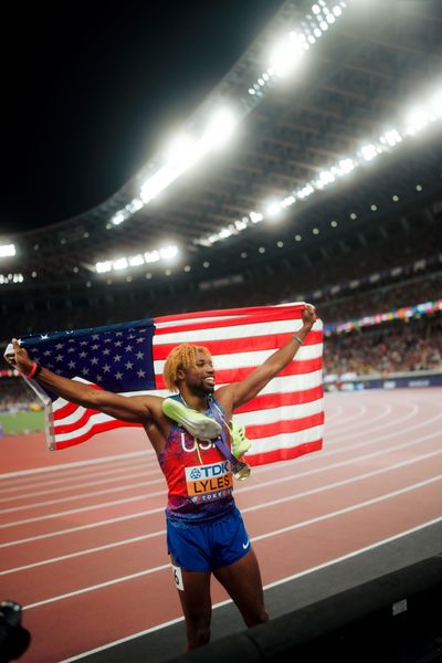 Noah Lyles (USA) during the World Athletics Championships on 19.09.2025 in Tokyo.