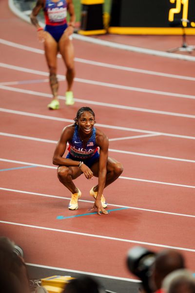 Melissa Jefferson Wooden (USA) during the World Athletics Championships on 19.09.2025 in Tokyo.