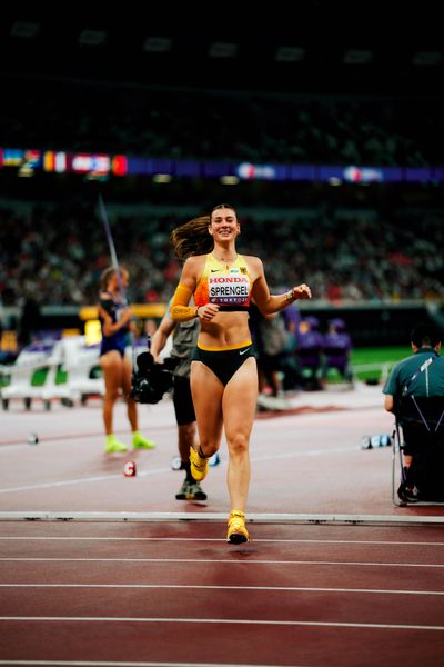 Sandrina Sprengel (GER) during the World Athletics Championships on 20.09.2025 in Tokyo.