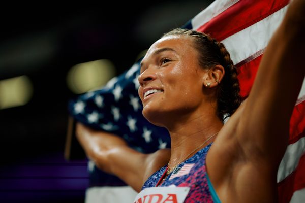 Anna Hall (USA) during the World Athletics Championships on 20.09.2025 in Tokyo.