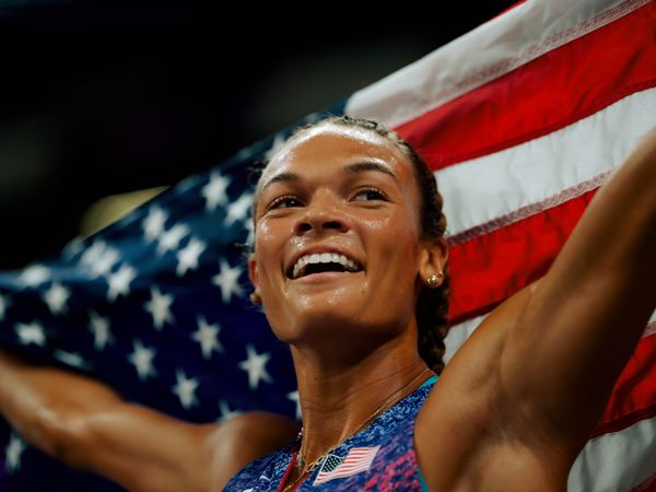 Anna Hall (USA) during the World Athletics Championships on 20.09.2025 in Tokyo.