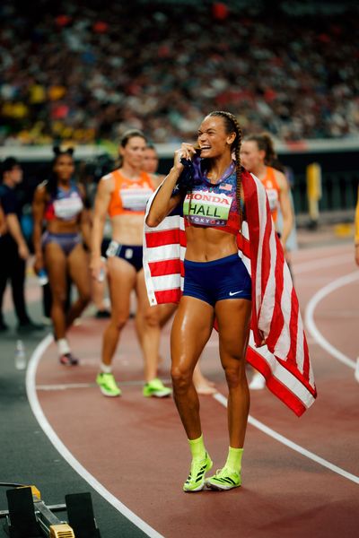 Anna Hall (USA) during the World Athletics Championships on 20.09.2025 in Tokyo.