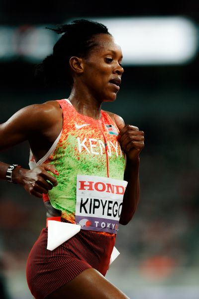 Faith Kipyegon (KEN) during the World Athletics Championships on 20.09.2025 in Tokyo.
