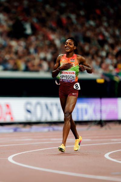 Faith Kipyegon (KEN) during the World Athletics Championships on 20.09.2025 in Tokyo.