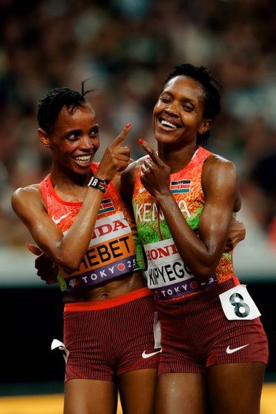 Faith Kipyegon (KEN) during the World Athletics Championships on 20.09.2025 in Tokyo.