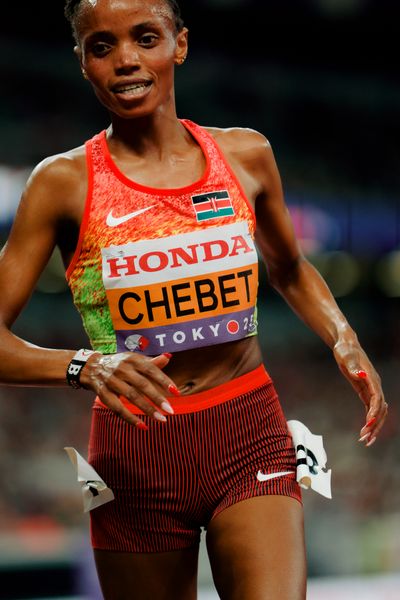 Beatrice Chebet (KEN) during the World Athletics Championships on 20.09.2025 in Tokyo.