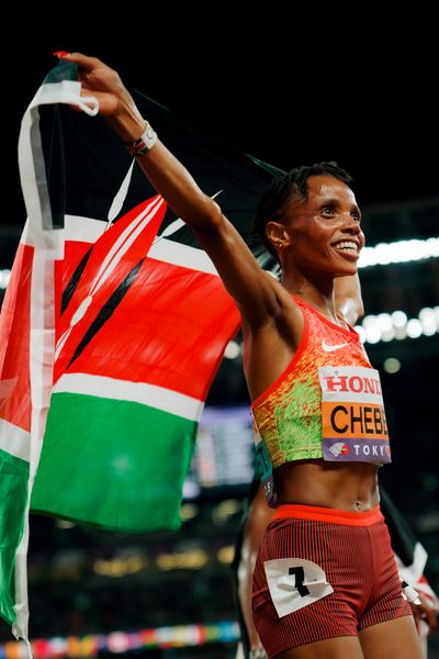 Beatrice Chebet (KEN) during the World Athletics Championships on 20.09.2025 in Tokyo.