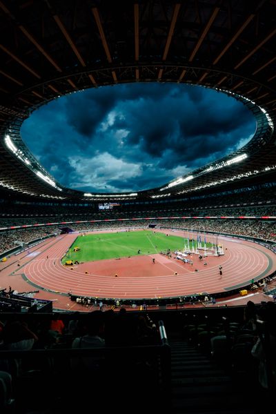 The National Stadium during the World Athletics Championships on 21.09.2025 in Tokyo.