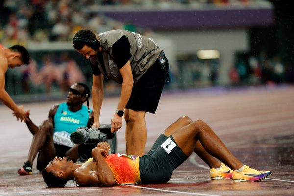 Leo Neugebauer (GER) during the World Athletics Championships on 21.09.2025 in Tokyo.