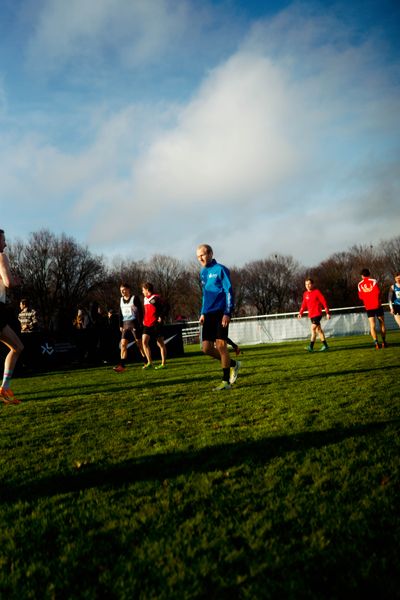 Florian Bremm (LSC Höchstadt/Aisch) im Lauf L06 - Männer Mittelstrecke bei den Deutschen Meisterschaften im Crosslauf auf dem Sportgelände Bürgerpark Nord am 29.11.2025 in Darmstadt