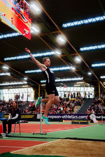Luka Herden (LG Brillux Münster) am 08.02.2026 beim Sparkassen Indoor Meeting in der Helmut-Körnig-Halle in Dortmund