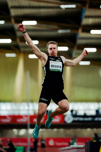 Luka Herden (LG Brillux Münster) am 08.02.2026 beim Sparkassen Indoor Meeting in der Helmut-Körnig-Halle in Dortmund