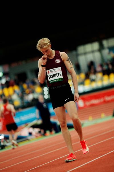Marvin Schulte (ASV Köln e. V.) am 08.02.2026 beim Sparkassen Indoor Meeting in der Helmut-Körnig-Halle in Dortmund