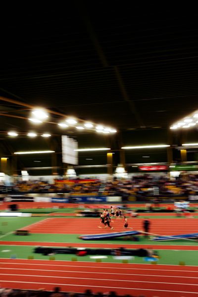 60m der Männer Vorlauf am 08.02.2026 beim Sparkassen Indoor Meeting in der Helmut-Körnig-Halle in Dortmund