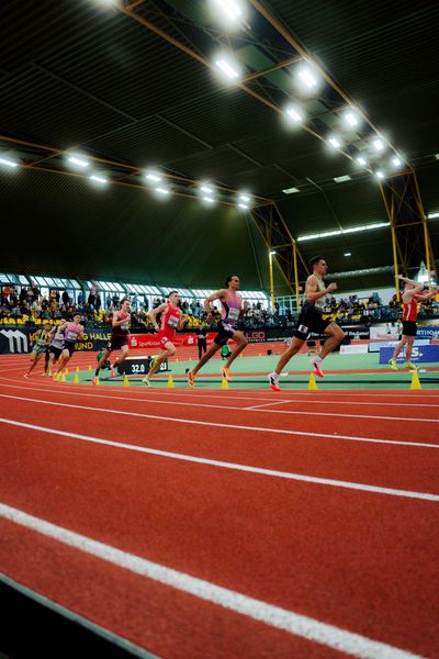 Malik Skupin-Alfa (LG Offenburg) am 08.02.2026 beim Sparkassen Indoor Meeting in der Helmut-Körnig-Halle in Dortmund