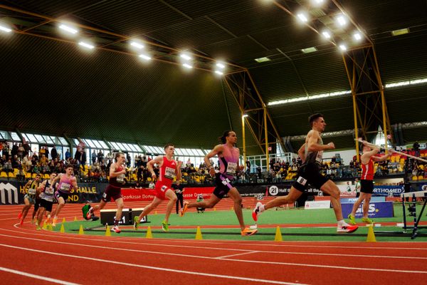 Malik Skupin-Alfa (LG Offenburg) am 08.02.2026 beim Sparkassen Indoor Meeting in der Helmut-Körnig-Halle in Dortmund