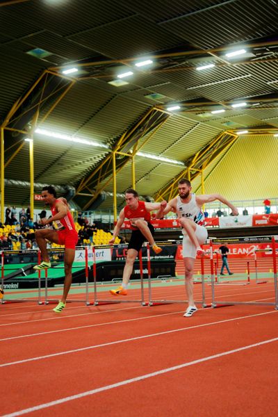Stefan Volzer (TSV Bayer 04 Leverkusen) am 08.02.2026 beim Sparkassen Indoor Meeting in der Helmut-Körnig-Halle in Dortmund