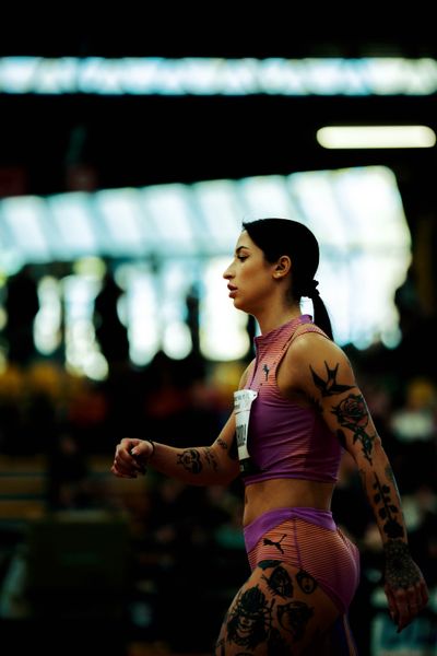 Ewa Swoboda (Polen) am 08.02.2026 beim Sparkassen Indoor Meeting in der Helmut-Körnig-Halle in Dortmund