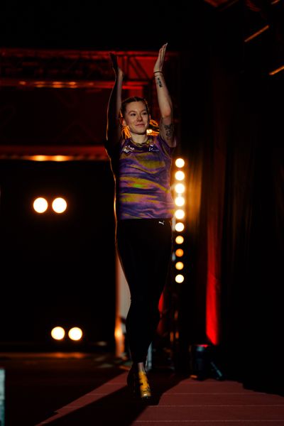 Sarah-Michelle Kudla (LG Nord Berlin) am 08.02.2026 beim Sparkassen Indoor Meeting in der Helmut-Körnig-Halle in Dortmund