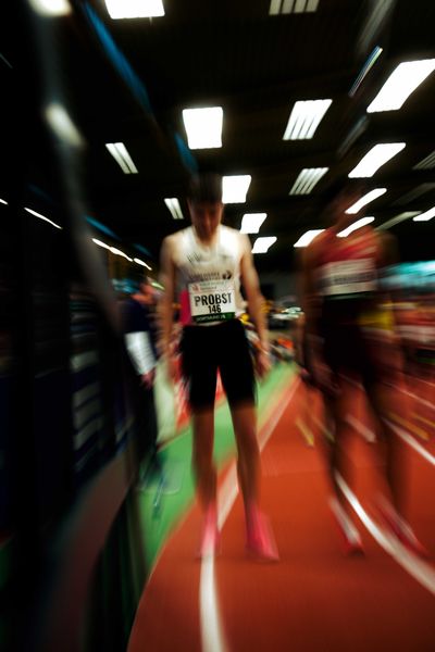 Marius Probst (TV Wattenscheid 01) am 08.02.2026 beim Sparkassen Indoor Meeting in der Helmut-Körnig-Halle in Dortmund