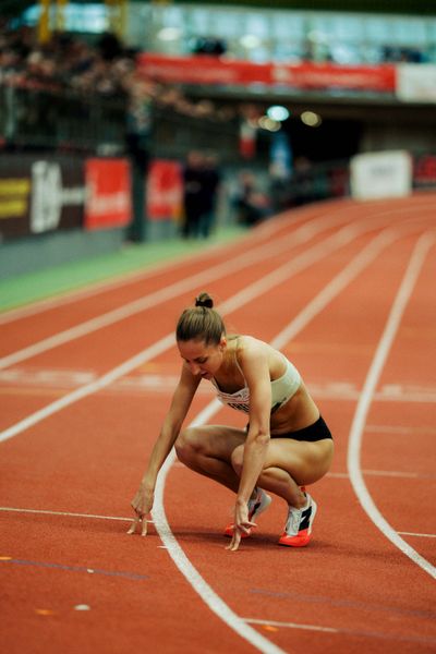 Maria Freij (Schweden) am 08.02.2026 beim Sparkassen Indoor Meeting in der Helmut-Körnig-Halle in Dortmund