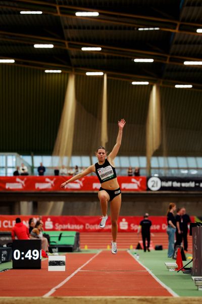 Anna Gräfin Keyserlingk (LG Göttingen) am 08.02.2026 beim Sparkassen Indoor Meeting in der Helmut-Körnig-Halle in Dortmund