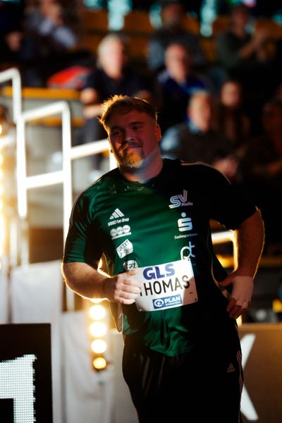 Philipp Thomas (SV Halle) am 27.02.2026 bei den Deutschen Hallen Meisterschaften in der Helmut-Körnig-Halle in Dortmund