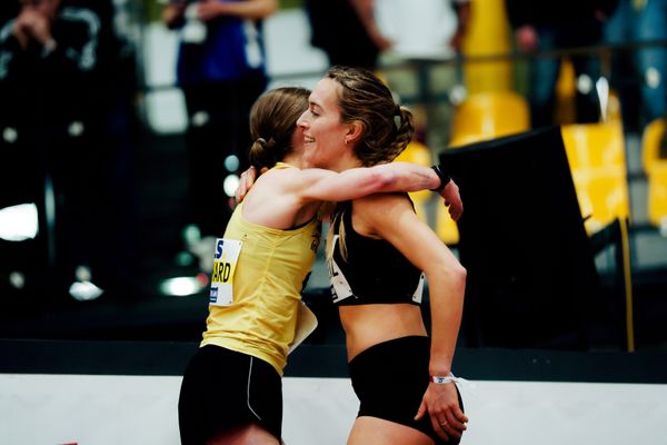 Leandra Lorenz (Berlin Track Club) am 27.02.2026 bei den Deutschen Hallen Meisterschaften in der Helmut-Körnig-Halle in Dortmund