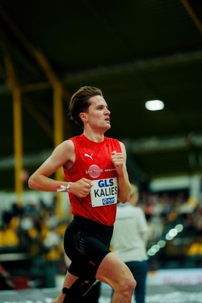 Tim Kalies (LG Braunschweig) am 27.02.2026 bei den Deutschen Hallen Meisterschaften in der Helmut-Körnig-Halle in Dortmund
