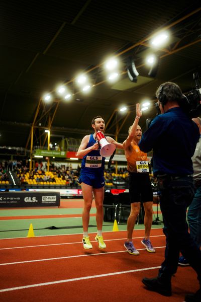 Max Thorwirth (LAV Stadtwerke Tübingen)am 27.02.2026 bei den Deutschen Hallen Meisterschaften in der Helmut-Körnig-Halle in Dortmund