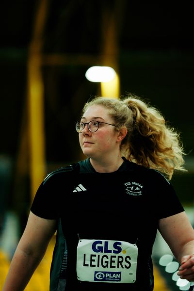 Nadine Leigers (TSG Dissen) am 27.02.2026 bei den Deutschen Hallen Meisterschaften in der Helmut-Körnig-Halle in Dortmund