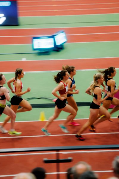 am 28.02.2026 bei den Deutschen Hallen Meisterschaften in der Helmut-Körnig-Halle in Dortmund