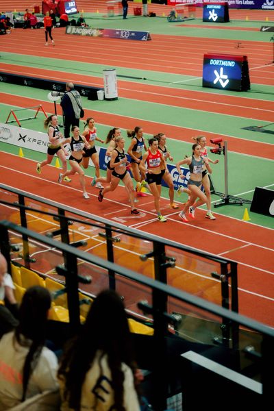 am 28.02.2026 bei den Deutschen Hallen Meisterschaften in der Helmut-Körnig-Halle in Dortmund