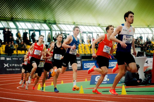 am 28.02.2026 bei den Deutschen Hallen Meisterschaften in der Helmut-Körnig-Halle in Dortmund