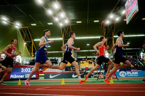 am 28.02.2026 bei den Deutschen Hallen Meisterschaften in der Helmut-Körnig-Halle in Dortmund