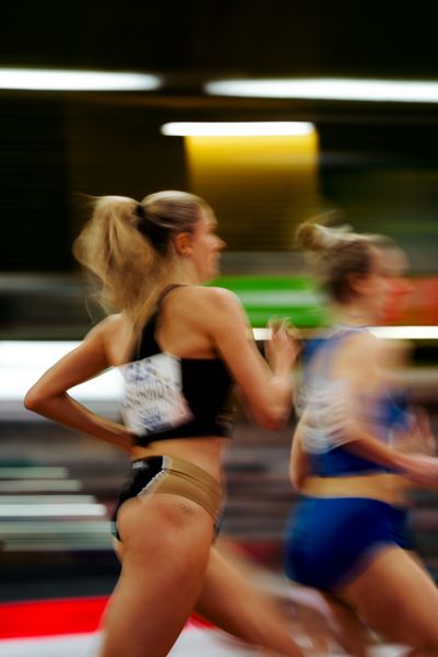 am 28.02.2026 bei den Deutschen Hallen Meisterschaften in der Helmut-Körnig-Halle in Dortmund